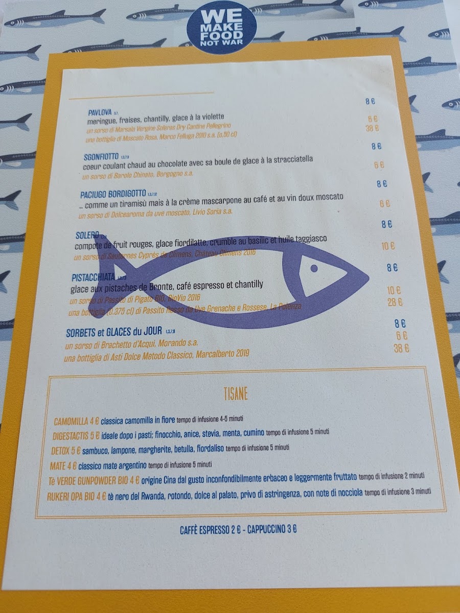 Menu Ristorante La Reserve-7