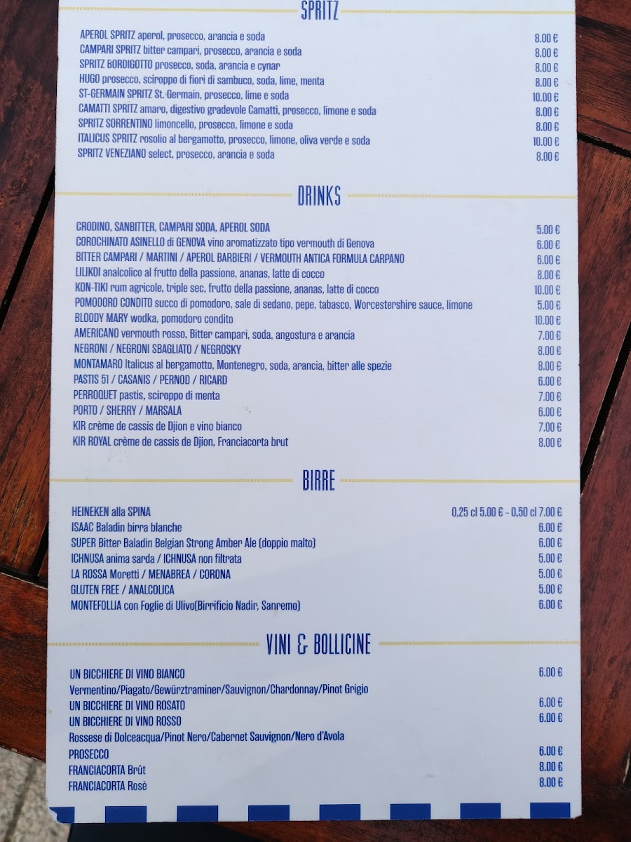 Menu Ristorante La Reserve-9